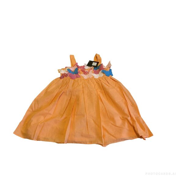 NWT NEW HALABALOOGIRLS 5 DRESS APPLIQUE BUTTERFLIES
